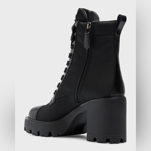 Prada
Nylon Lace-Up Combat Boots - Picture 2 of 8